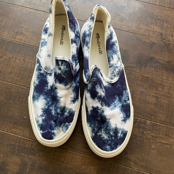 Madewell Slip on Sidewalk Shibori sneakers - Picture 2 of 8
